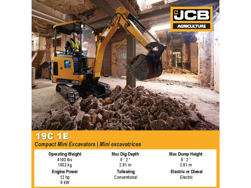 JCB 19C 1E AGRI