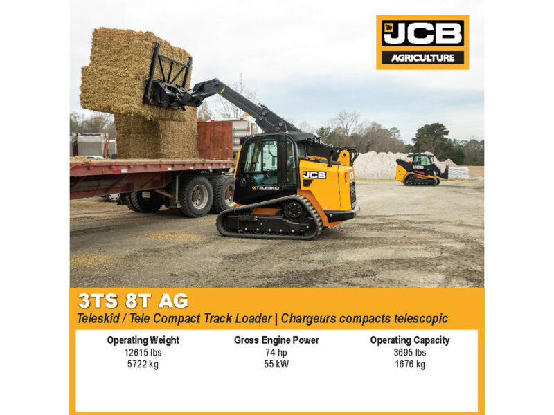 JCB 3TS 8T AGRI