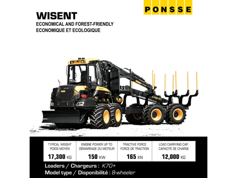 Ponsse Wisent 2026