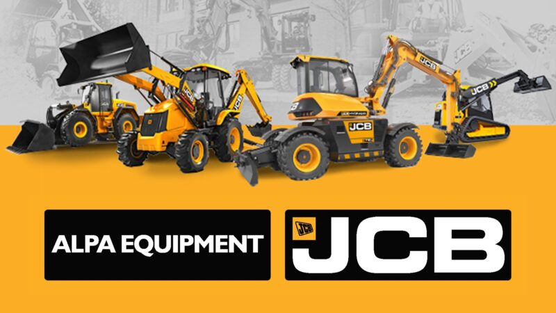 2018 : A.L.P.A. Equipment Ltd. commence à distribuer les équipements de construction JCB.