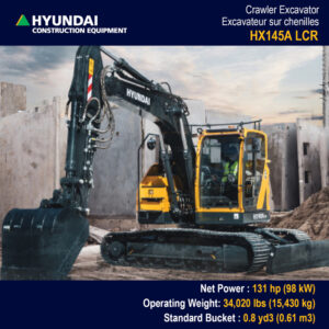 Hyundai HX145A LCR