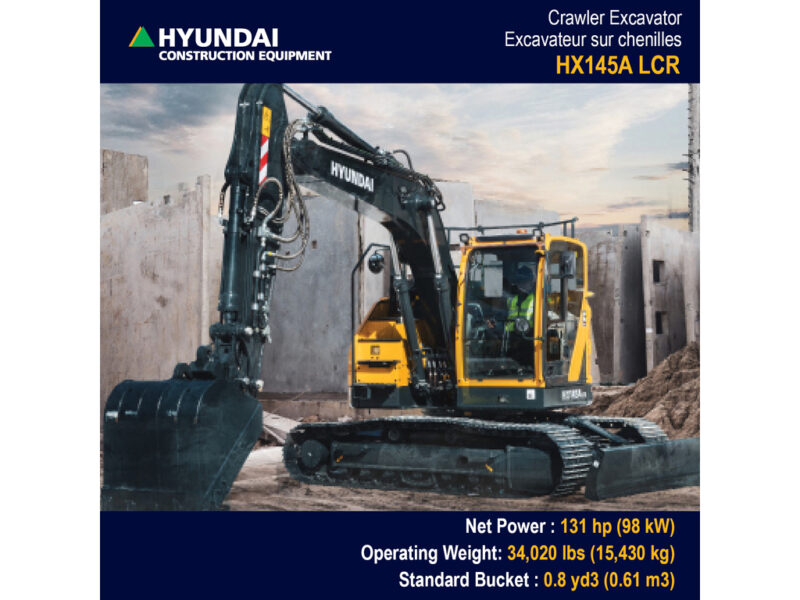 Hyundai HX145A LCR