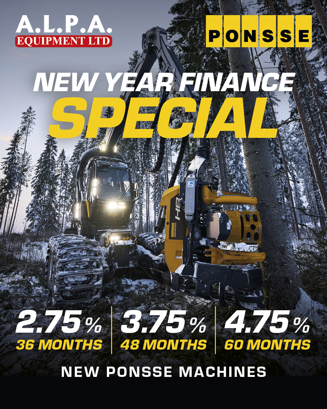 ALPA Promotion - Ponsse New Year Finance