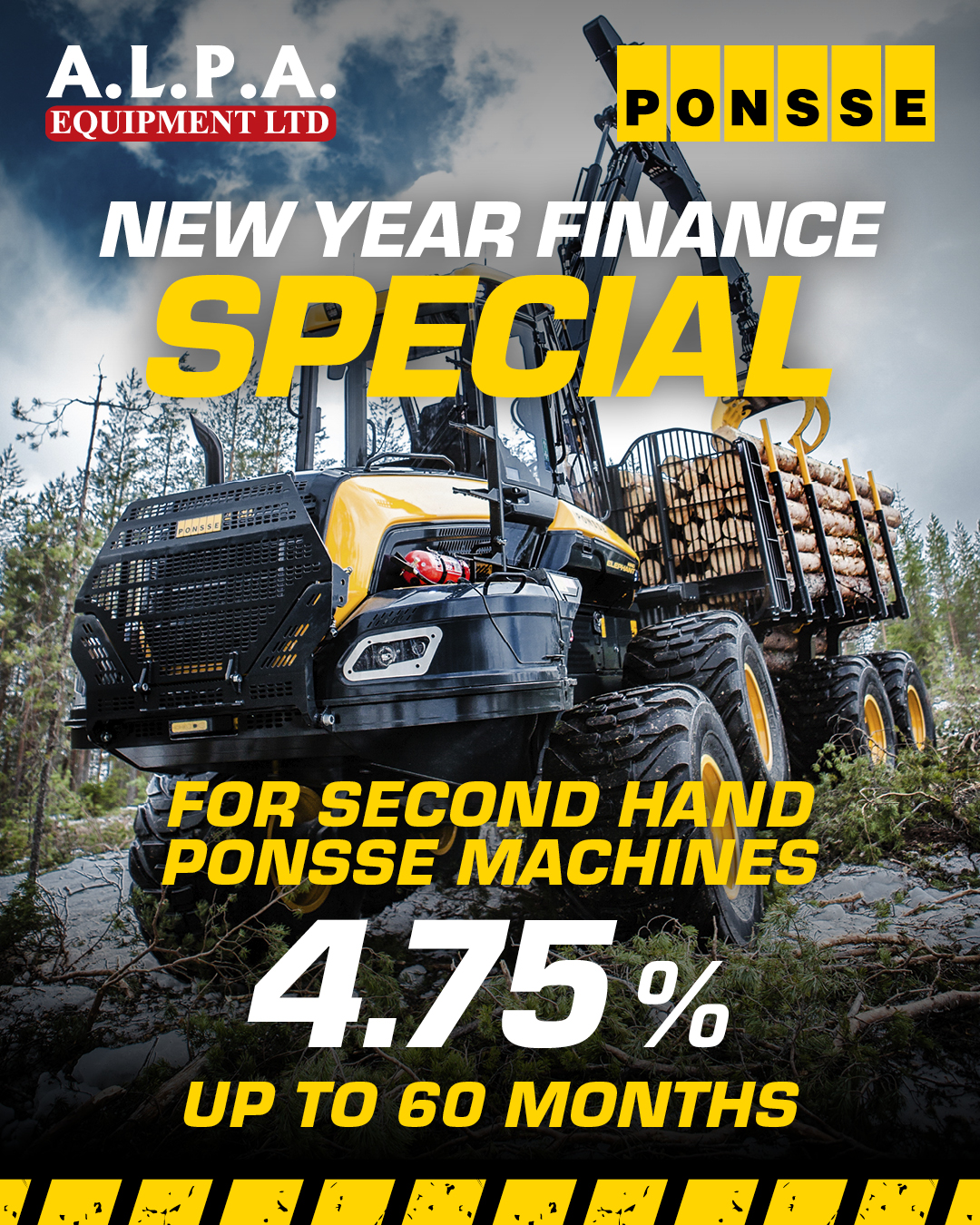 ALPA Promotion - Ponsse New Year Finance – Second Hand