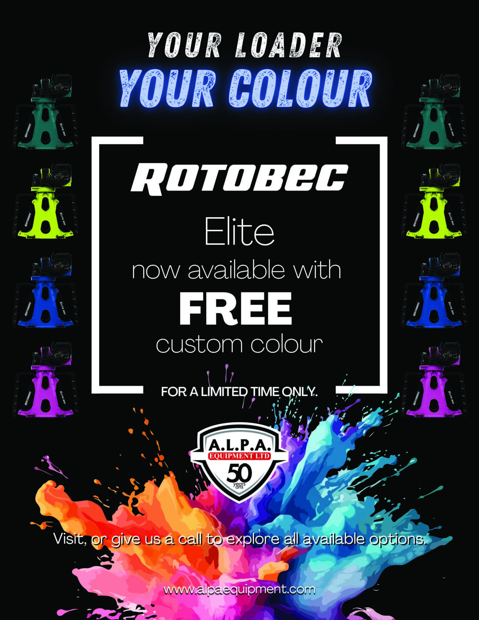 ALPA Promotion - Your Loader, Your Colour
