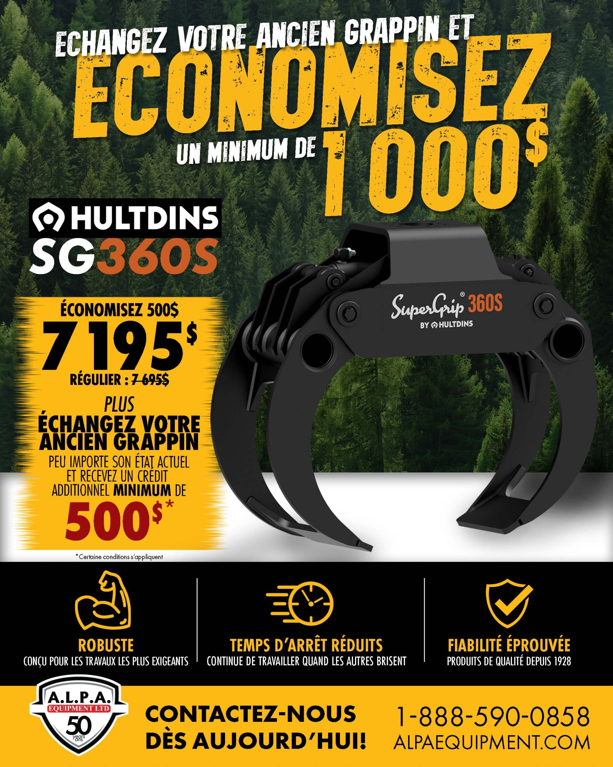 Promotion ALPA - Hultdins – SuperGrip 360 Promo