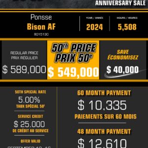 Ponsse Bison AF 24.0 2024