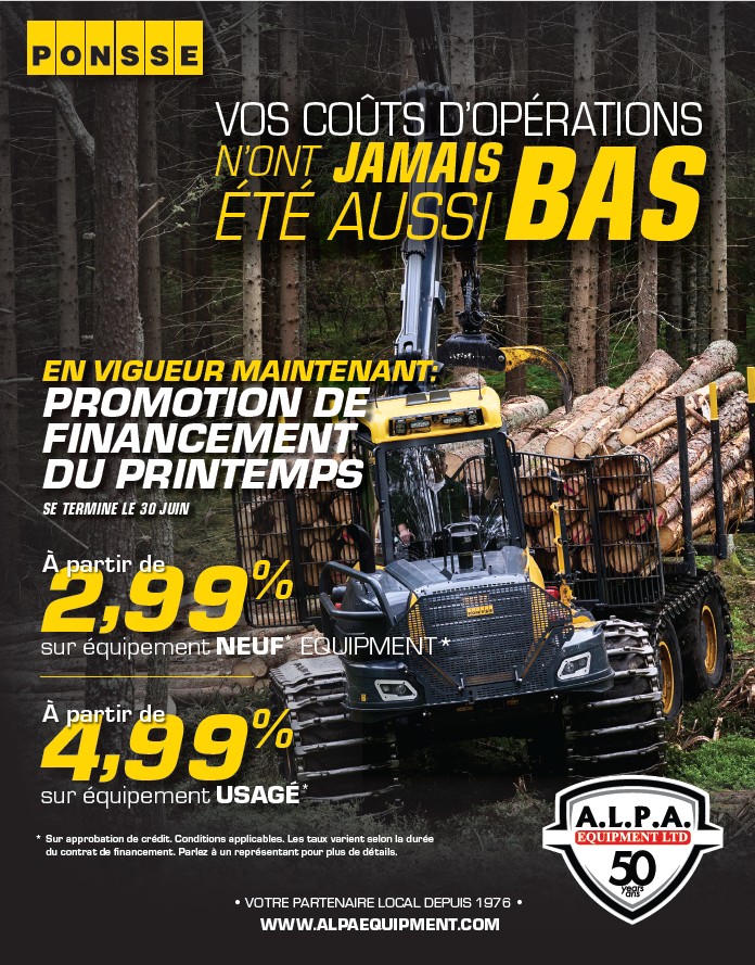 Promotion ALPA - Dépliant foresterie – avril-juin 2026