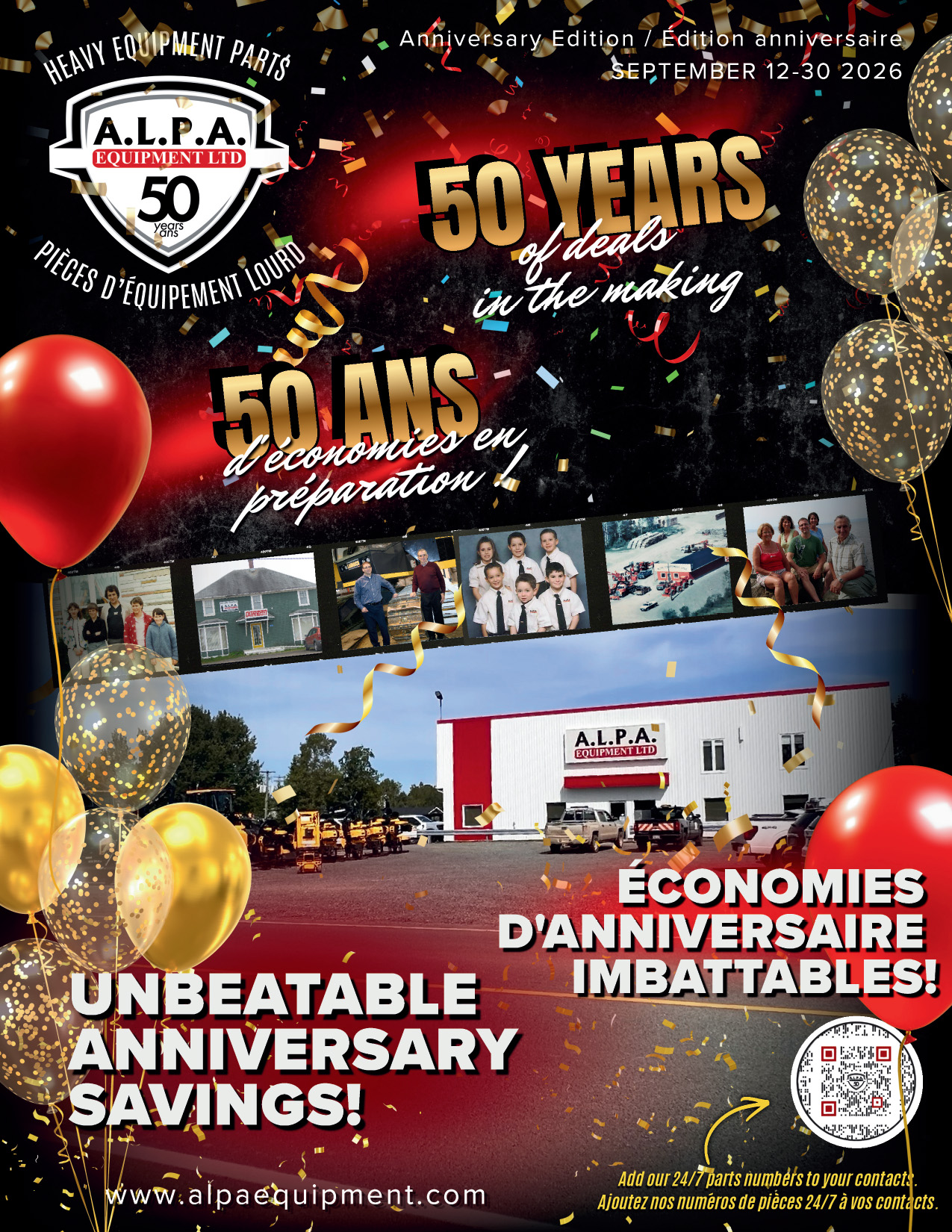 ALPA Promotion - Parts Flyer September
