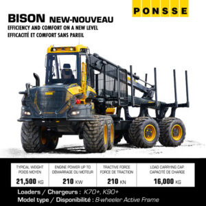 Ponsse Bison – New