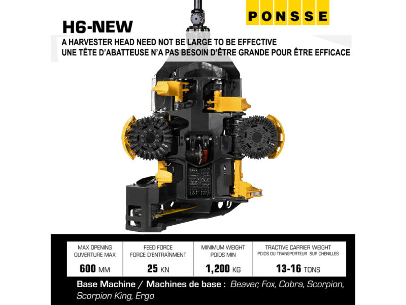 Ponsse H6 &ndash; NEW